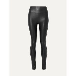 SPANX Faux stretch-leather leggings